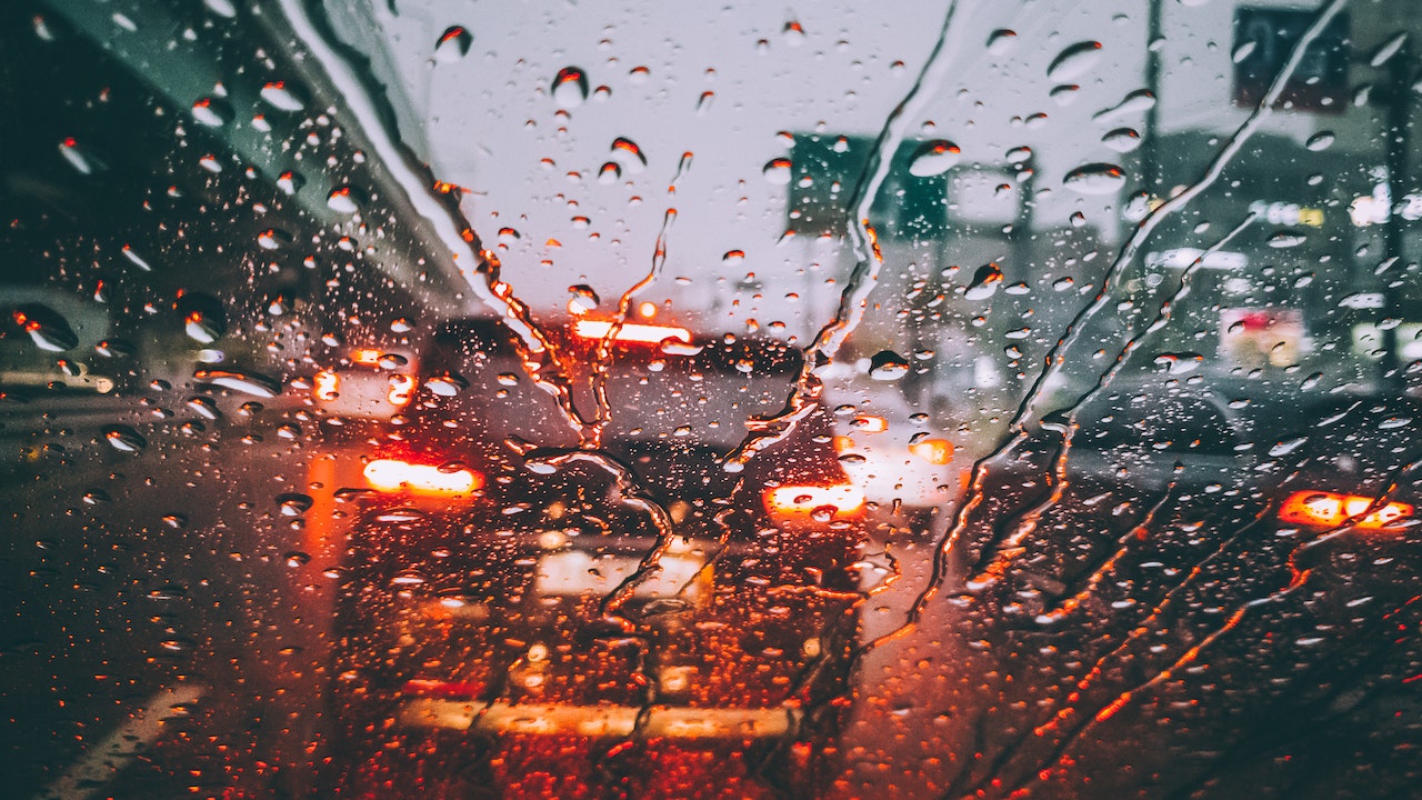 esős dugó, forgalom