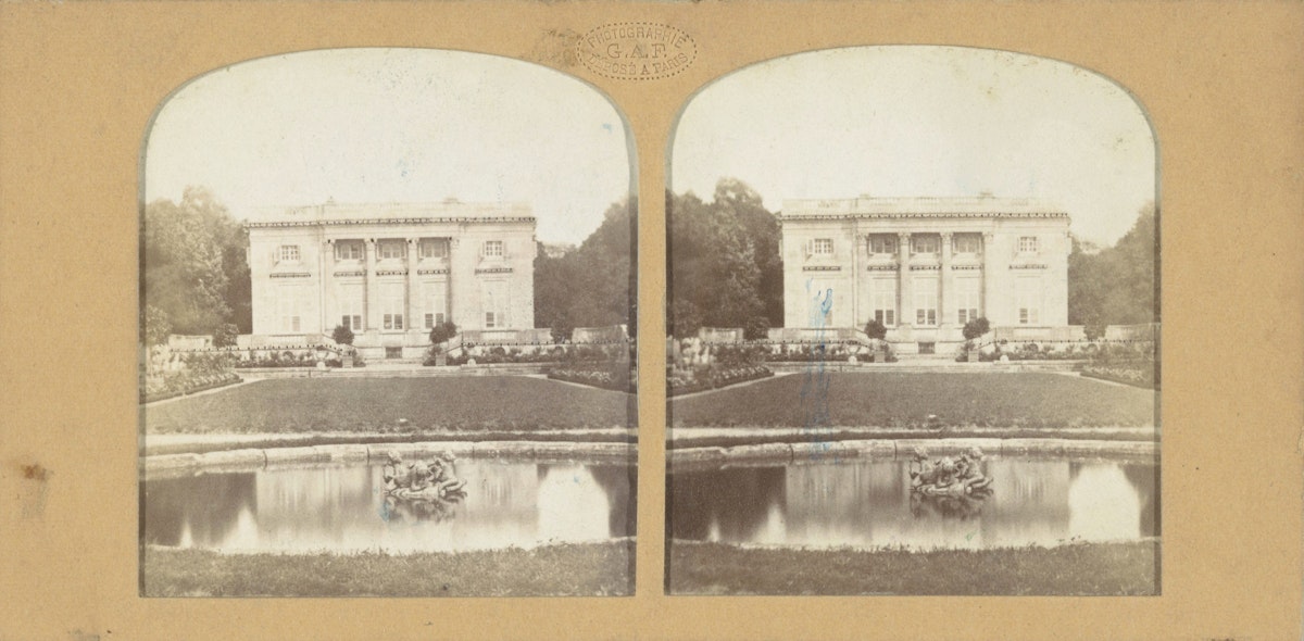 A Kis-Trianon 1858-ban (fotó: Wikipedia)