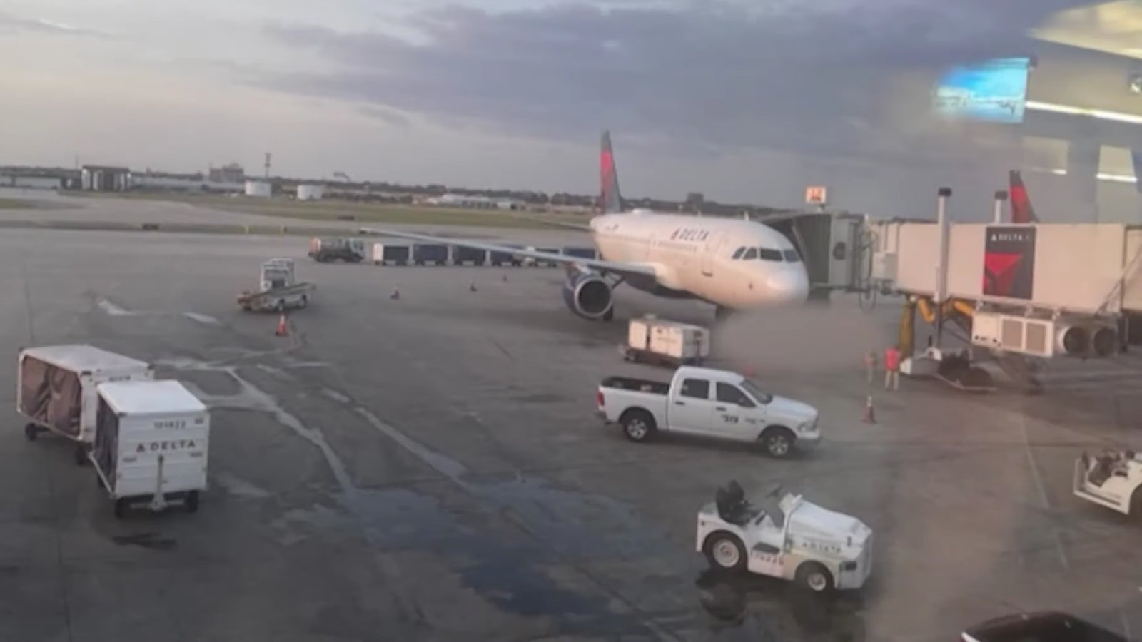 Repülőgép a San Antonio-i reptéren