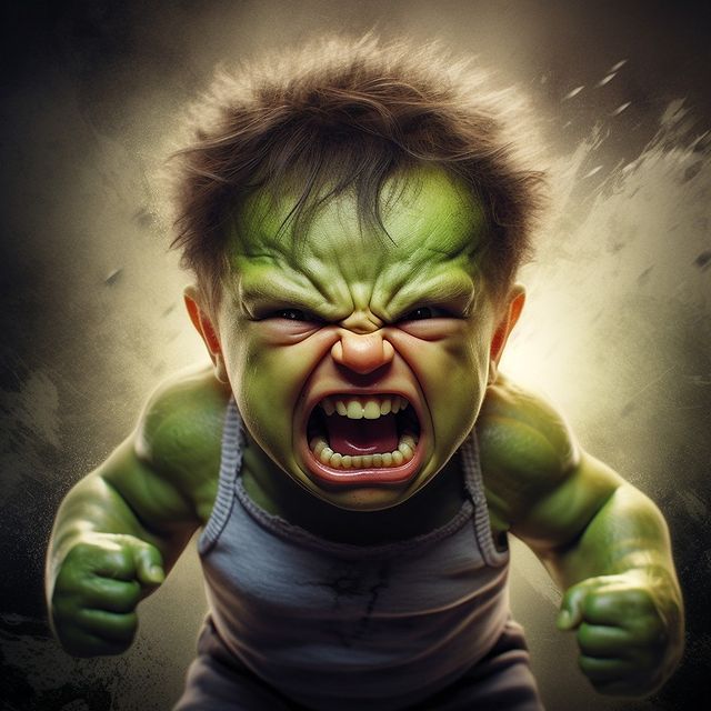 Vajon hány szülő ismer rá bébi Hulkra a gyerekében? Fotó: @mikeandthemachin3 / picuki