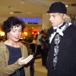 Anettka és Steiner Kristóf a reptéren