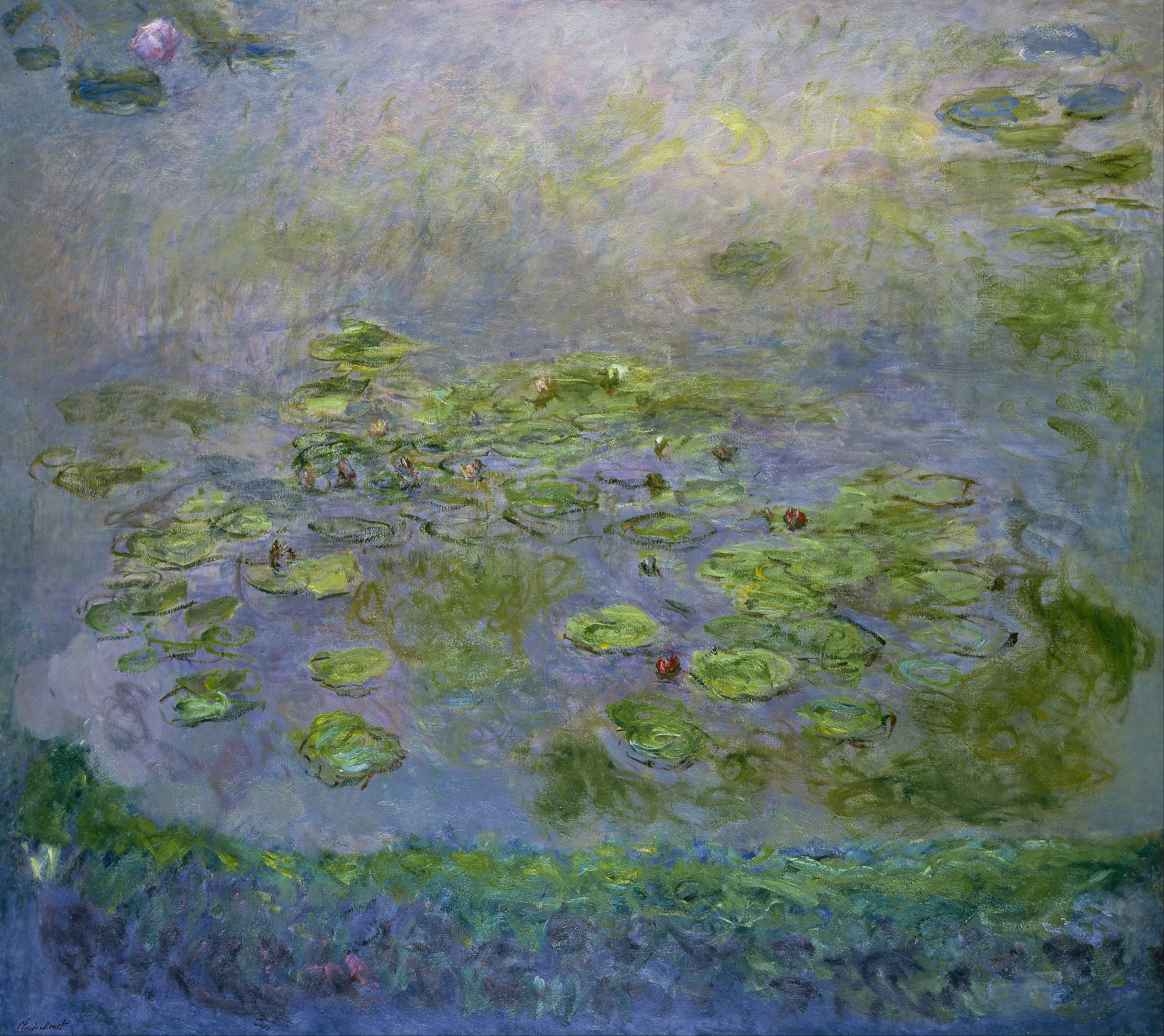 Vízililiomok Monet-től (forrás: Wikipedia)