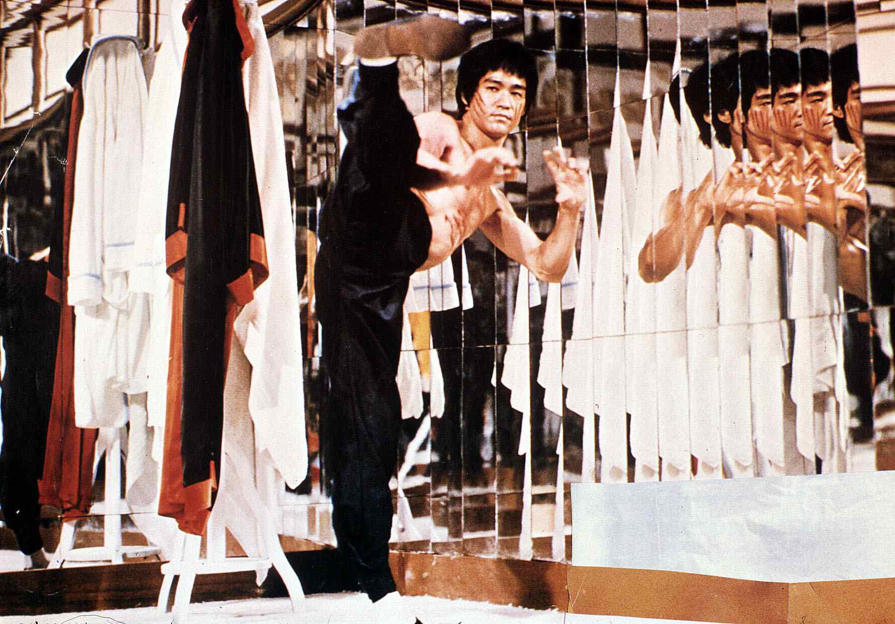 Bruce Lee egy jelenetben 1973-ban (Fotó: Getty Images)