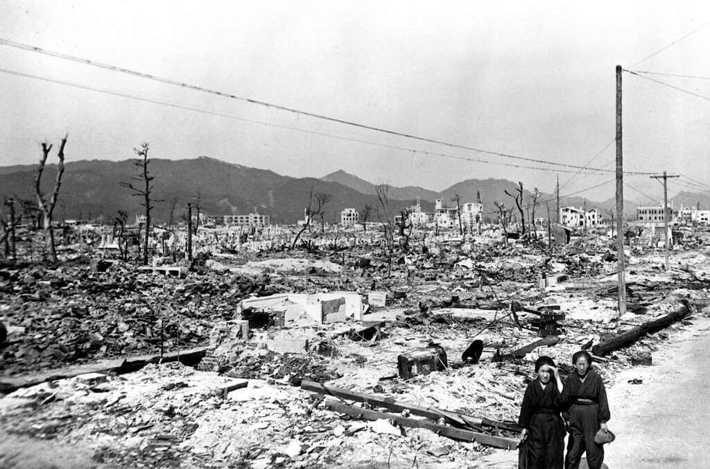 Hirosima az atomtámadás után