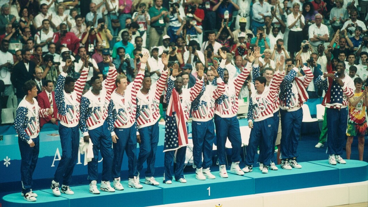 kosárlabdázók az 1992-es olimpián