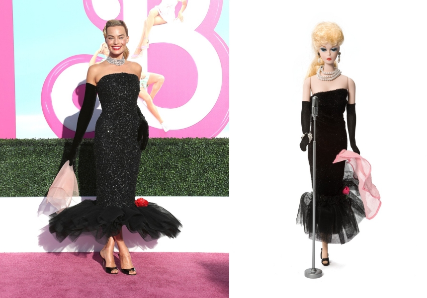 Margot Robbie a Barbie film premierjén július 9-én