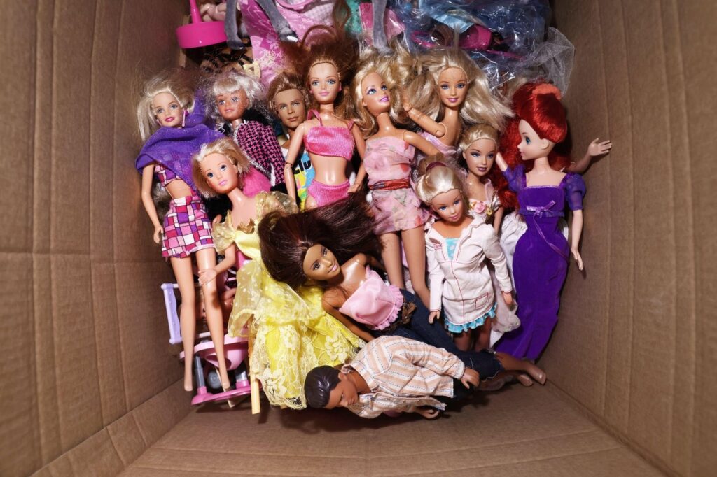 Barbie babák egy dobozban