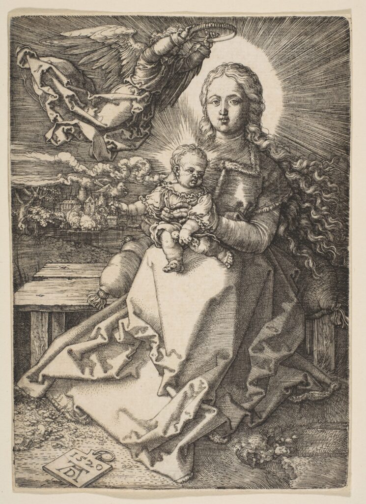 Albrecht Dürer: Mária megkoronázása