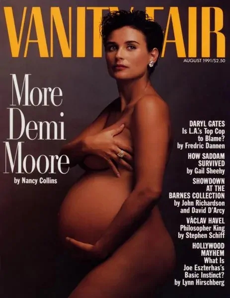 Demi Moore a Vanity Fair címlapján