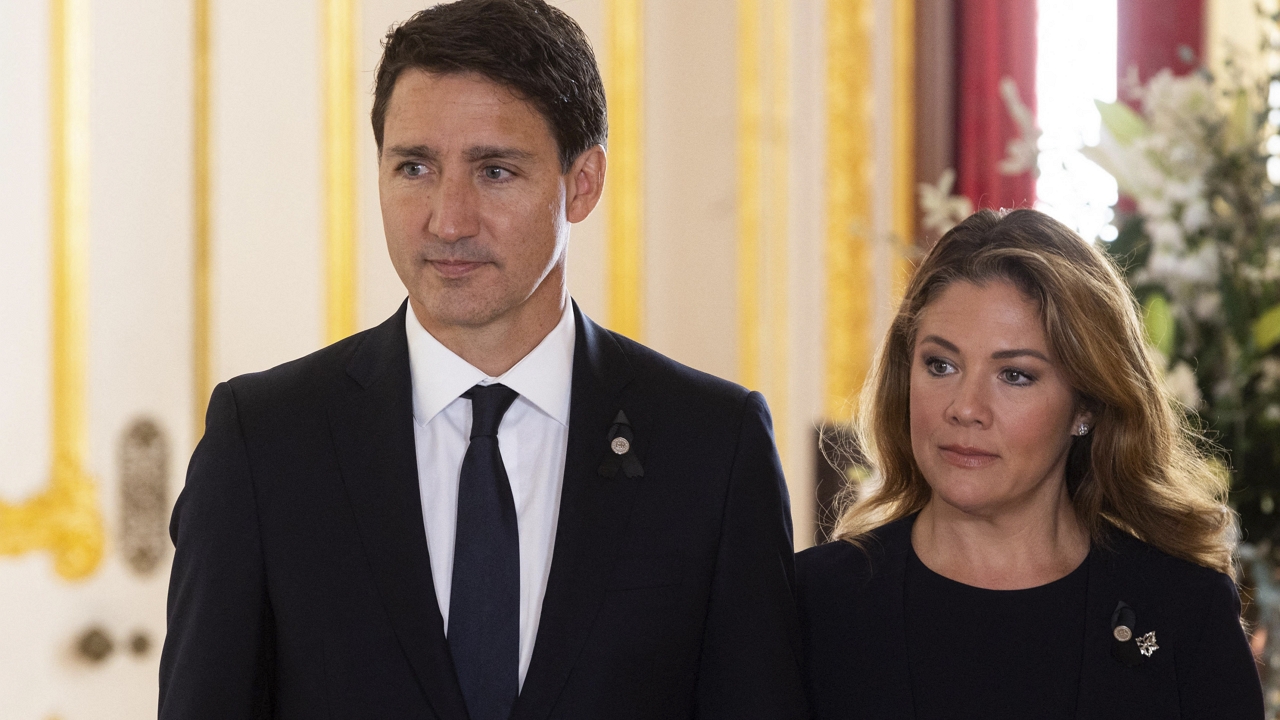 ustin Trudeau és felesége