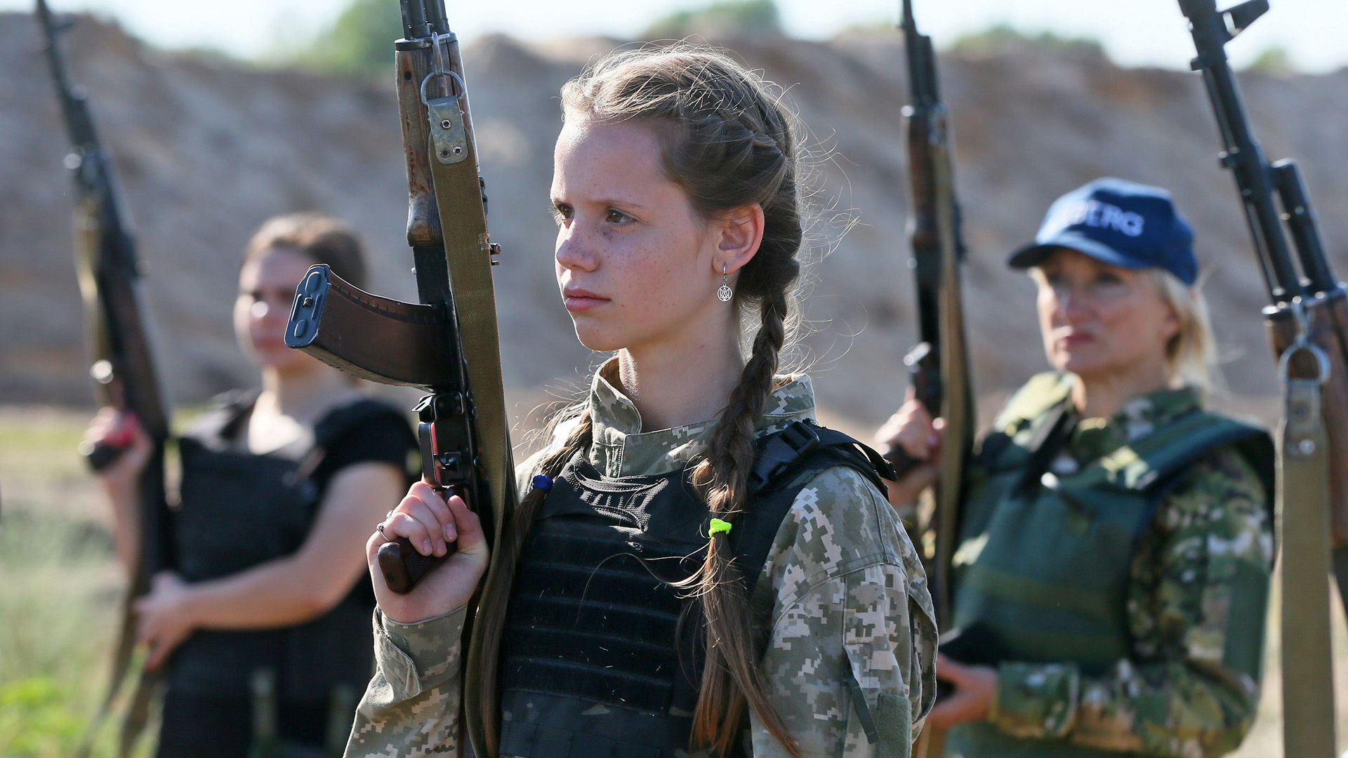 Ukrán női kadétok