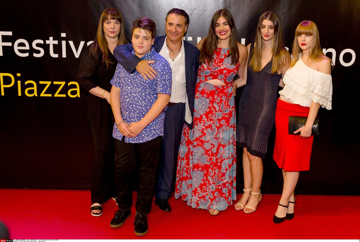 Andy García és családja