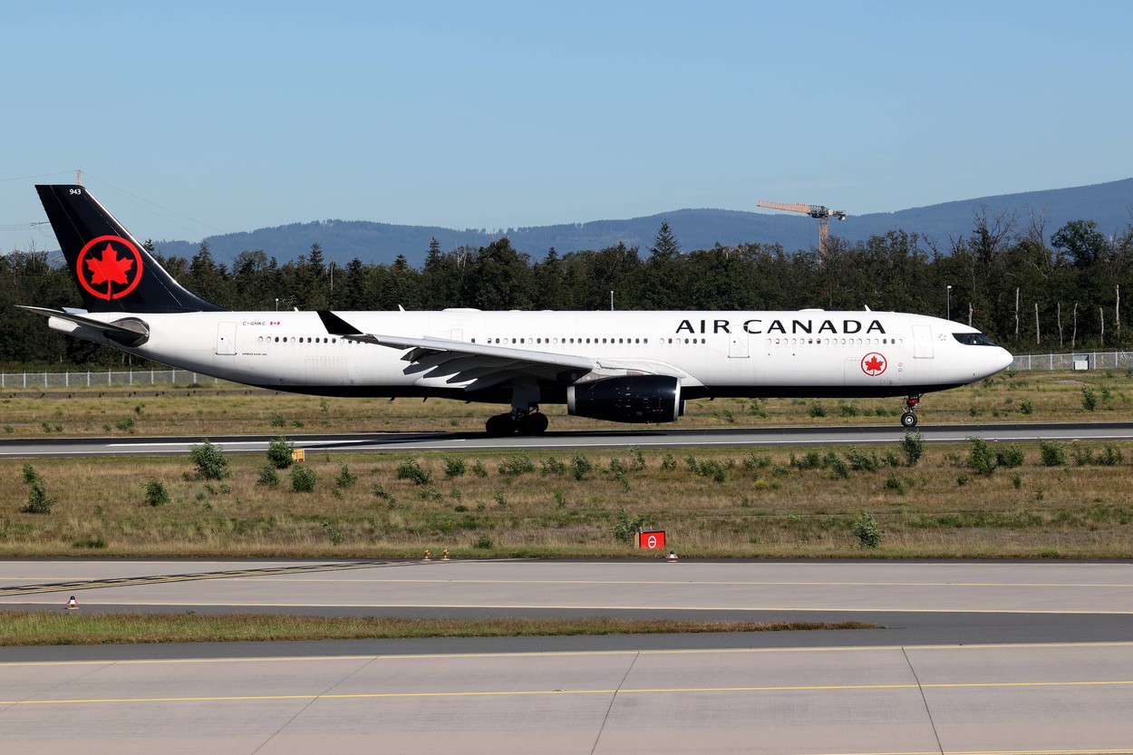 Air Canada repülő