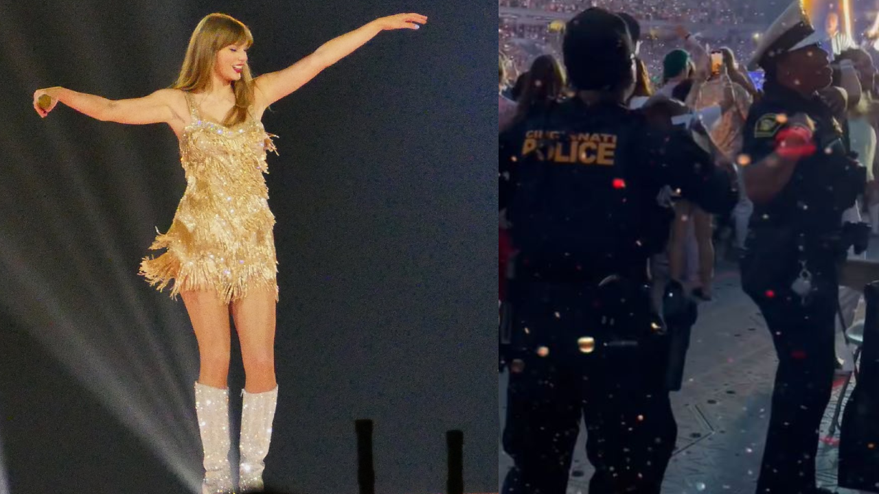 Taylor Swift koncert rendőrökkel