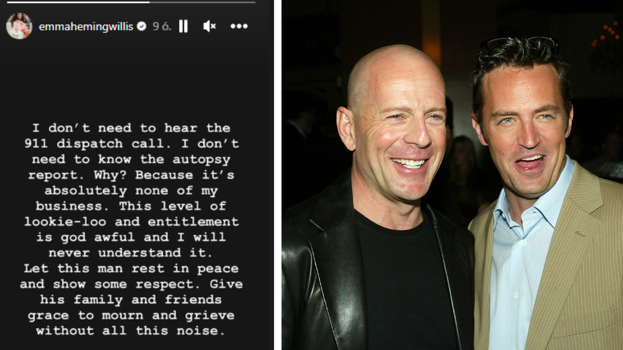 Bruce Willis és Matthew Perry