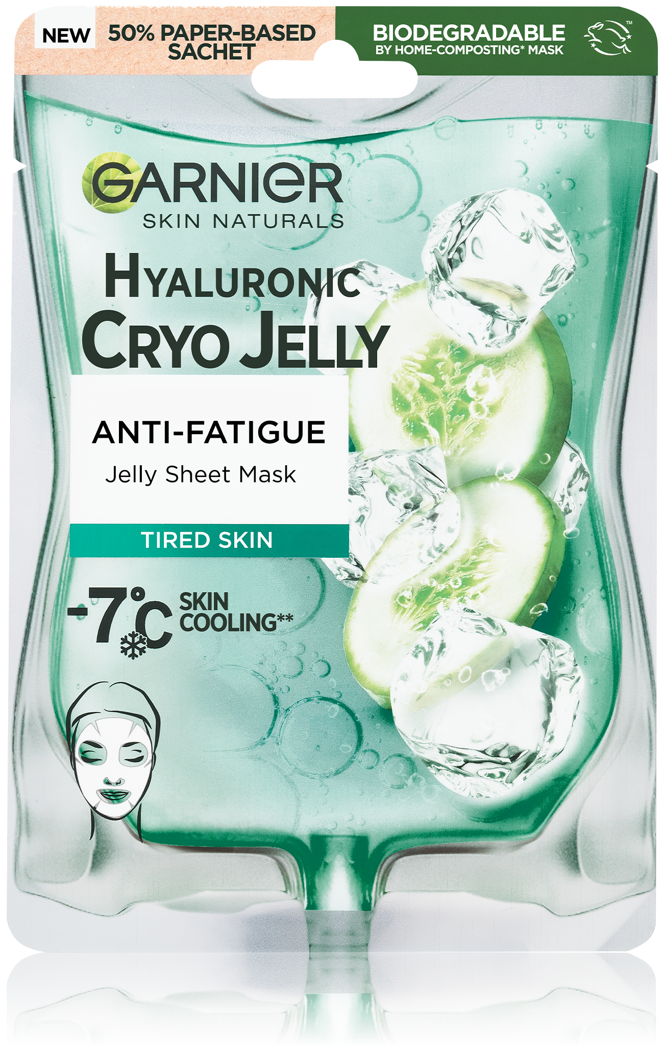 Garnier Skin Naturals Hyaluronic Cryo Jelly Gélmaszk