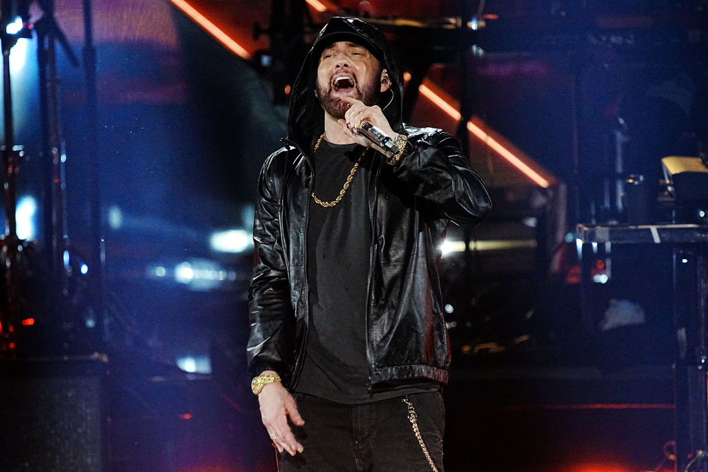 Eminem a színpadon