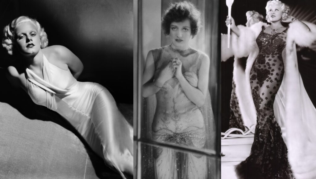 Jean Harlow, Joan Crawford és Mae West