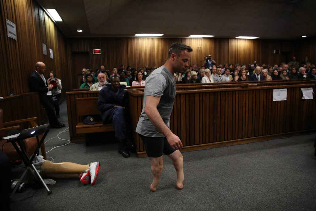 Oscar Pistorius a bíróságon