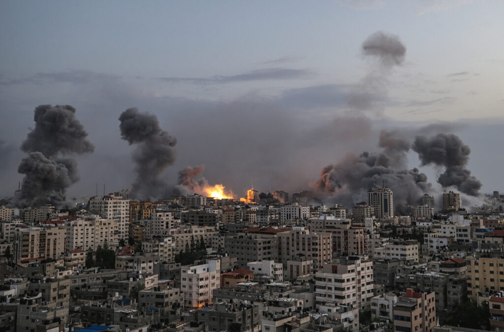 Izraeli légitámadás Gázában