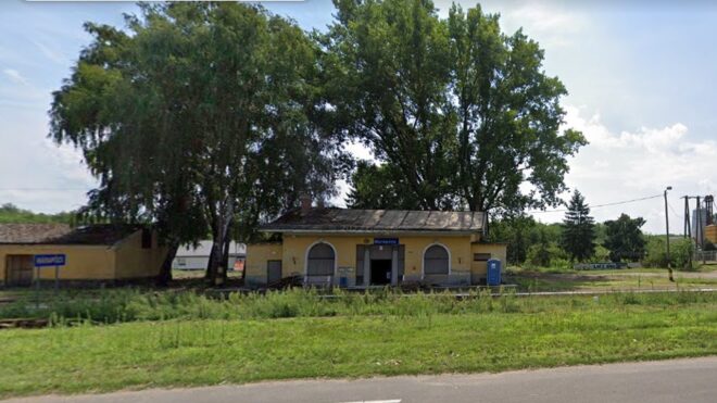 Máriapócsi vasútállomás - hangulatos helyen nyelte be emberünk a fél kiló kokaint (Google Maps)