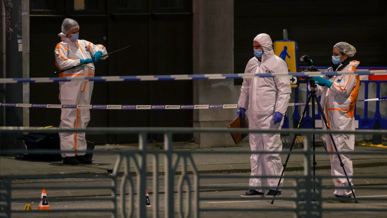 terrortámadás brüsszelben, helyszínelők
