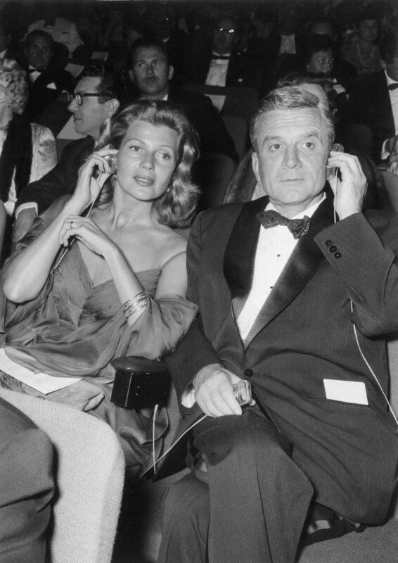 Rita Hayworth és férje, James Hill
