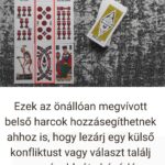 Tarot kártya kirakás jóslás előrejelzés havi október októberi