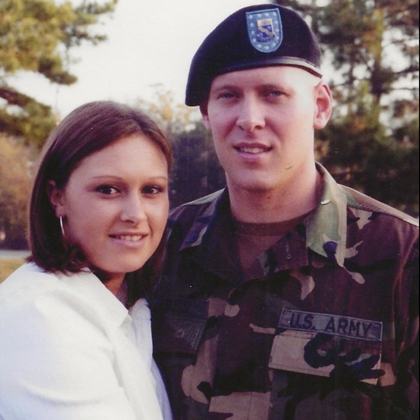A veterán és felesége