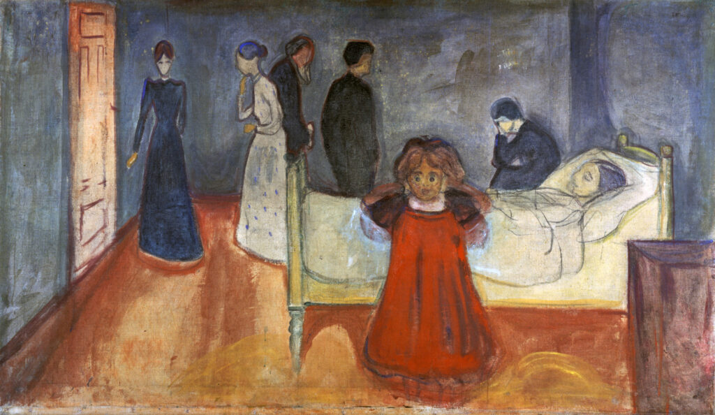 Edvard Munch: A halál és a gyermek