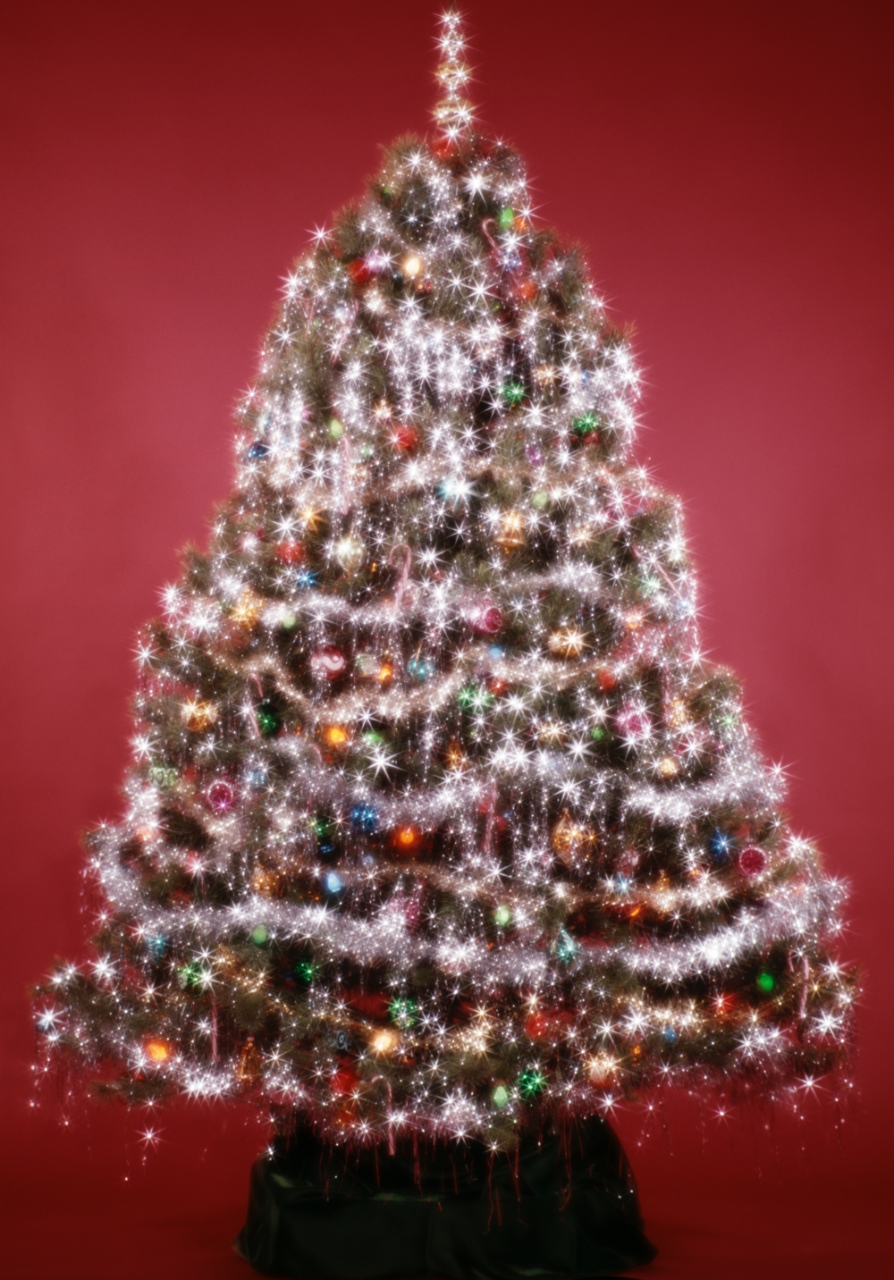 Karácsonyfa az 1980-as évekből