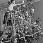 Karácsonyfa 1950-es évekből