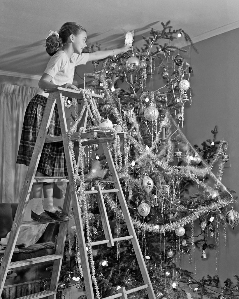 Karácsonyfa 1950-es évekből
