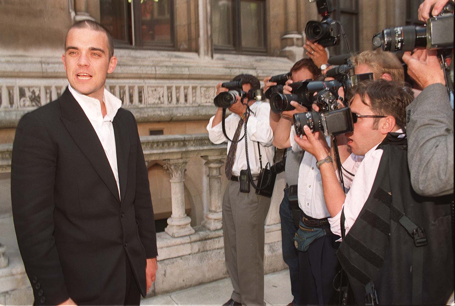 Robbie Williams 1997-ben Londonban