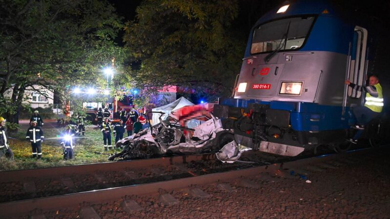 halálos vasúti baleset Gödön
