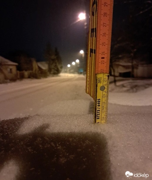 Így lepte be a hó Magyarország északi részét – képek