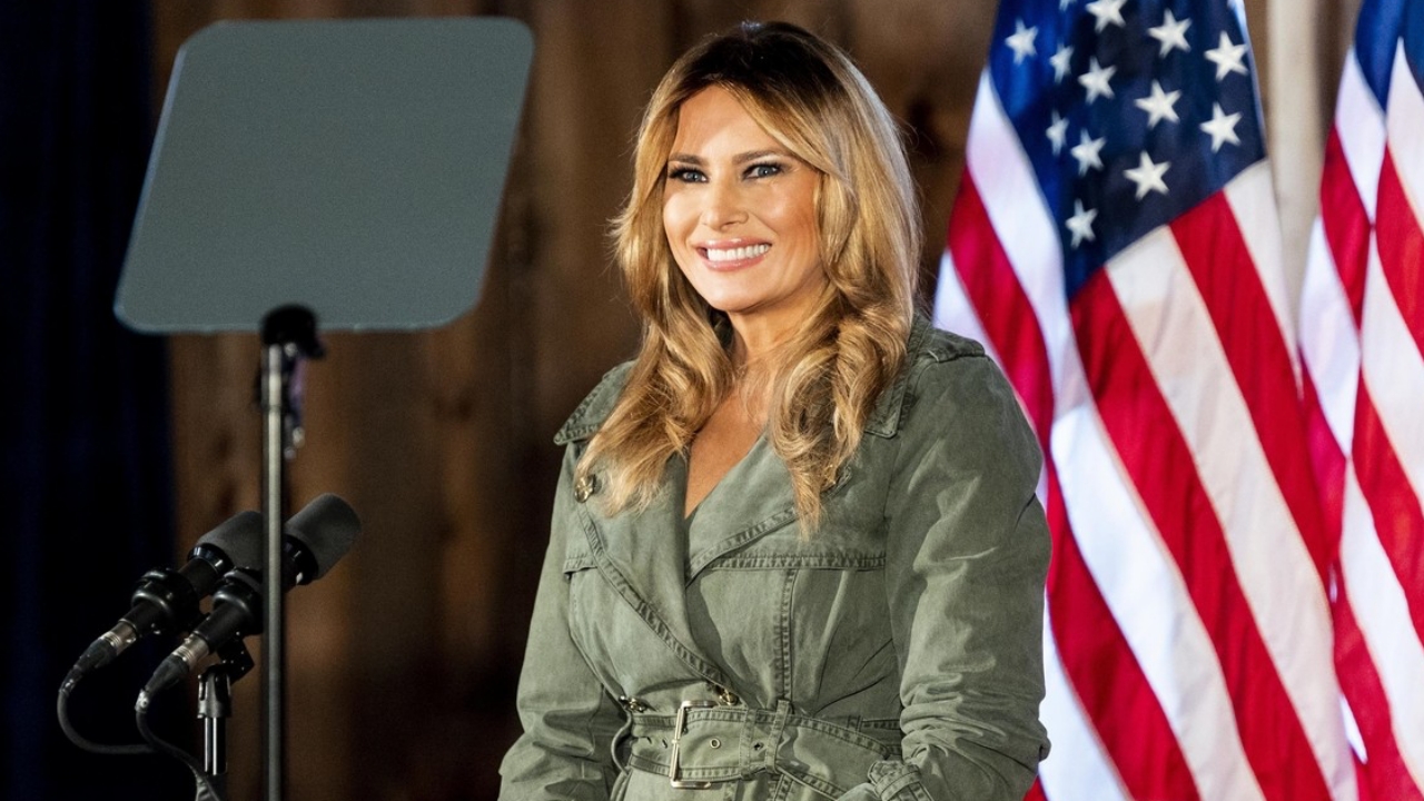 Melania Trump showed up – this is what the former First Lady looks like these days