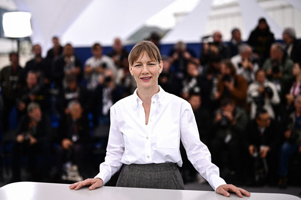 Sandra Hüller a 76. Cannes-i Filmfesztiválon