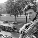 David Bowie 1977 októberében Londonban.