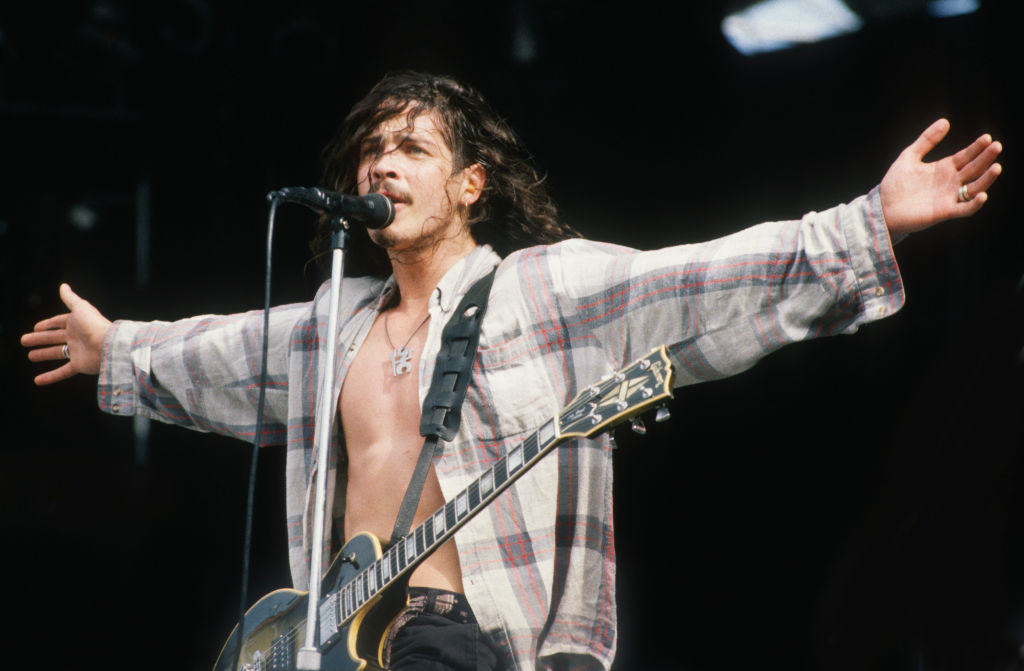 Chris Cornell a Soundgarden rotterdami koncertjén 1992 júniusában.