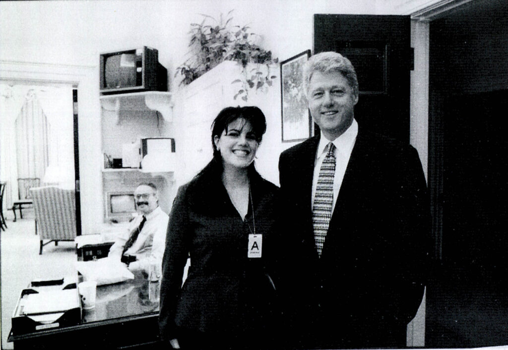 Monica Lewinsky és Bill Clinton