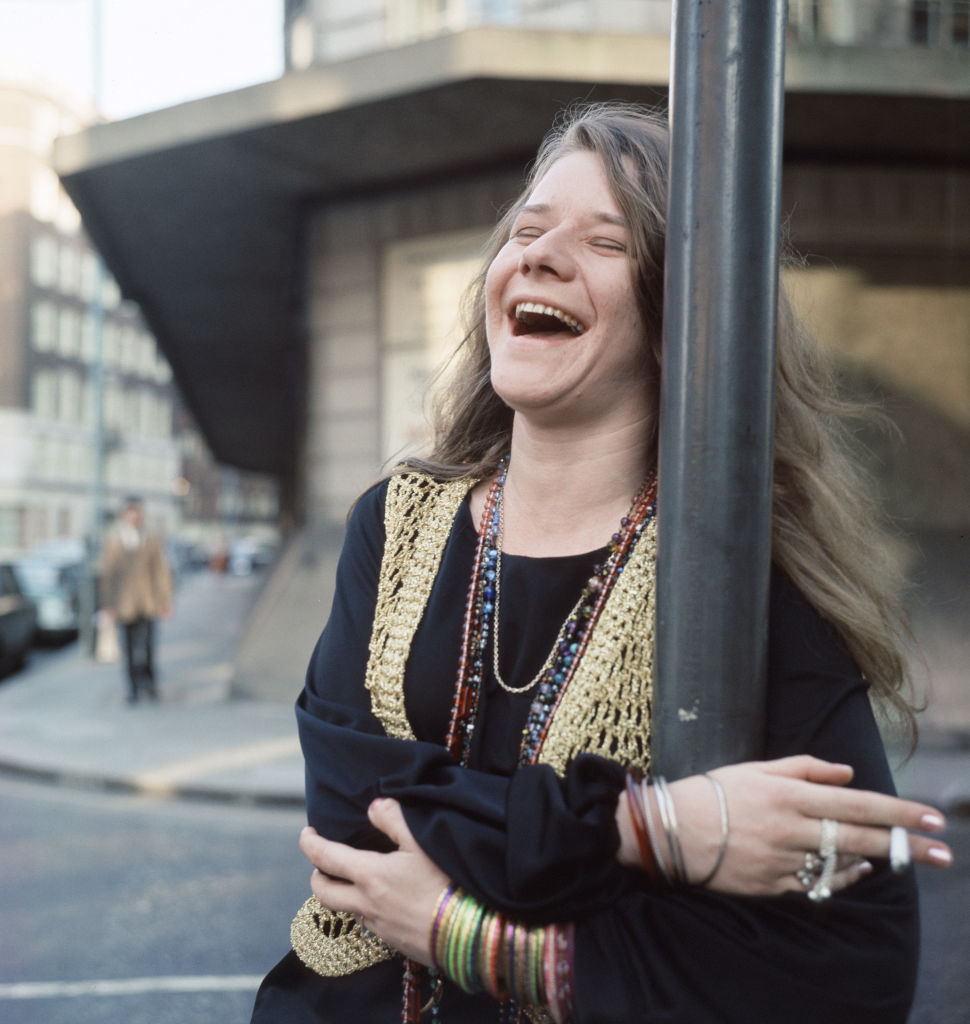 Janis Joplin Londonban, 1969-ben (Fotó: Malcolm McNeill/Mirrorpix/Getty Images)