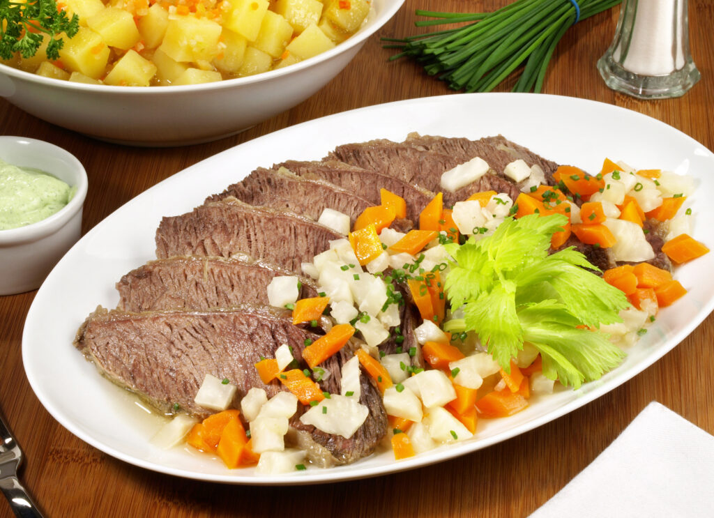 Tafelspitz: marhahússal és tormamártással 