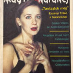 Eszenyi Enikő a Magyar Narancs címlapján, 1993.