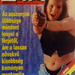 Egy kellemetlen Zsaru magazin címlap a 90-es évekből