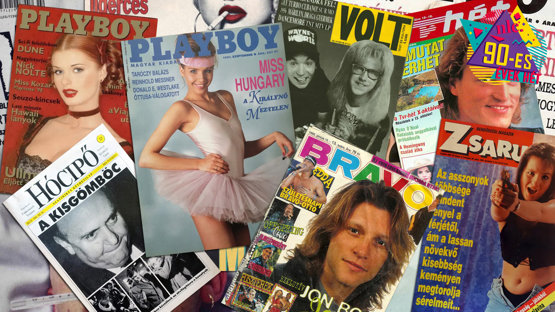 Ifjúsági magazinok a 90-es évekből