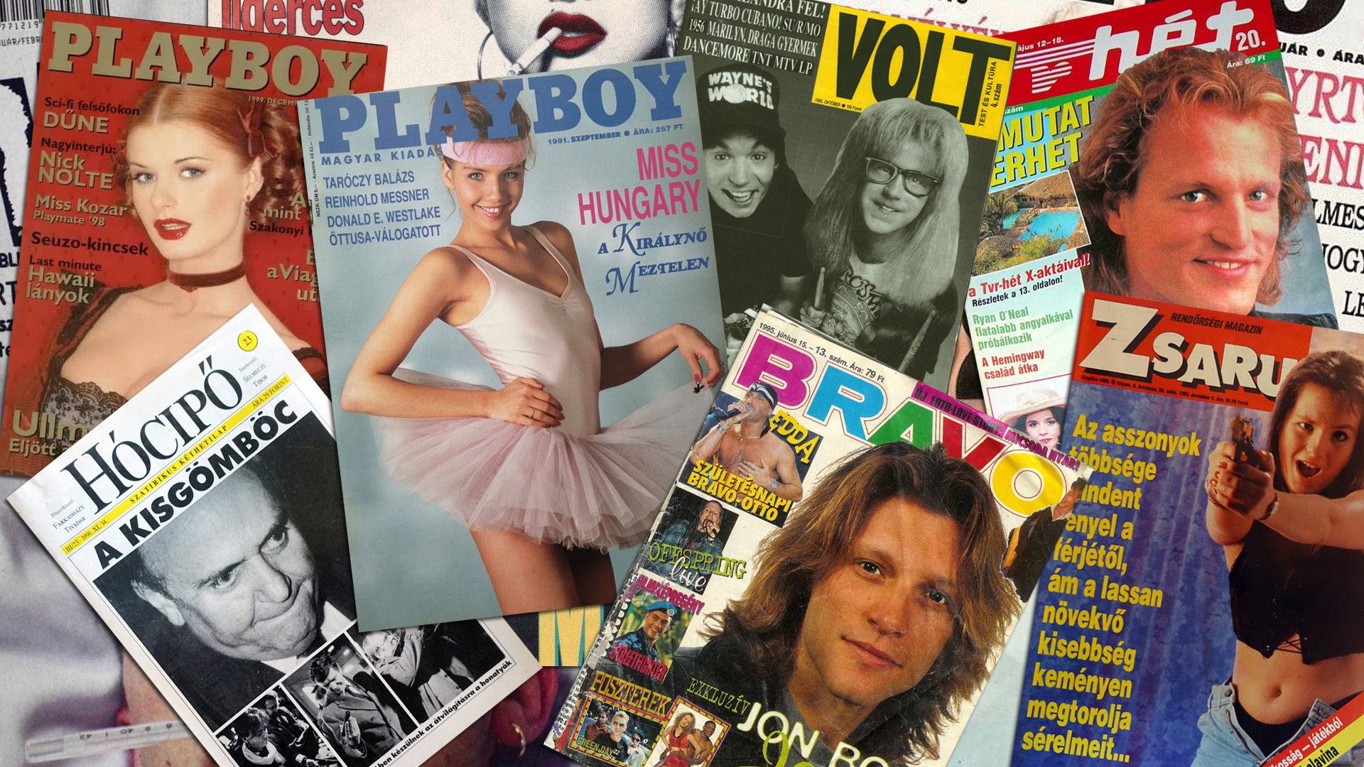 20 intimitás Bon Jovitól és szexi teszt: ifjúsági magazinok a ’90-es évekből