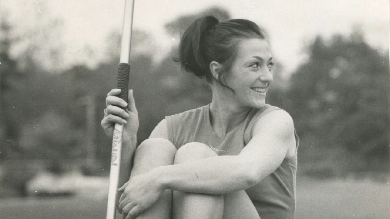 Paulányi Magda gerelyhajító olimpikon