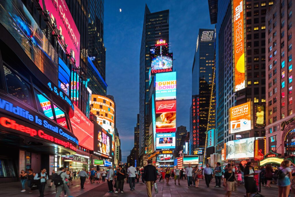 Rengeteg elrettentő történetet hallani a Times Square-ről (Fotó: Getty Images)