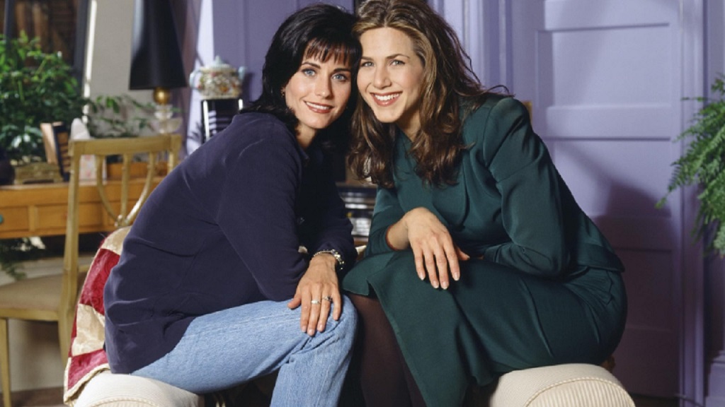 Monica és Rachel a Jóbarátokban